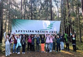 18.septembrī 6.klases skolēni un klases audzinātāja piedalījās Latvijas valsts mežu ekspedīcijā, ko organizēja AS “Latvijas valsts meži” skolu 6.klasēm.