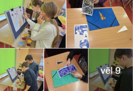 “Saldējums mākslas telpā. Laikmetīgā māksla”.