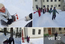 Ziema Laucienes pamatskolā!